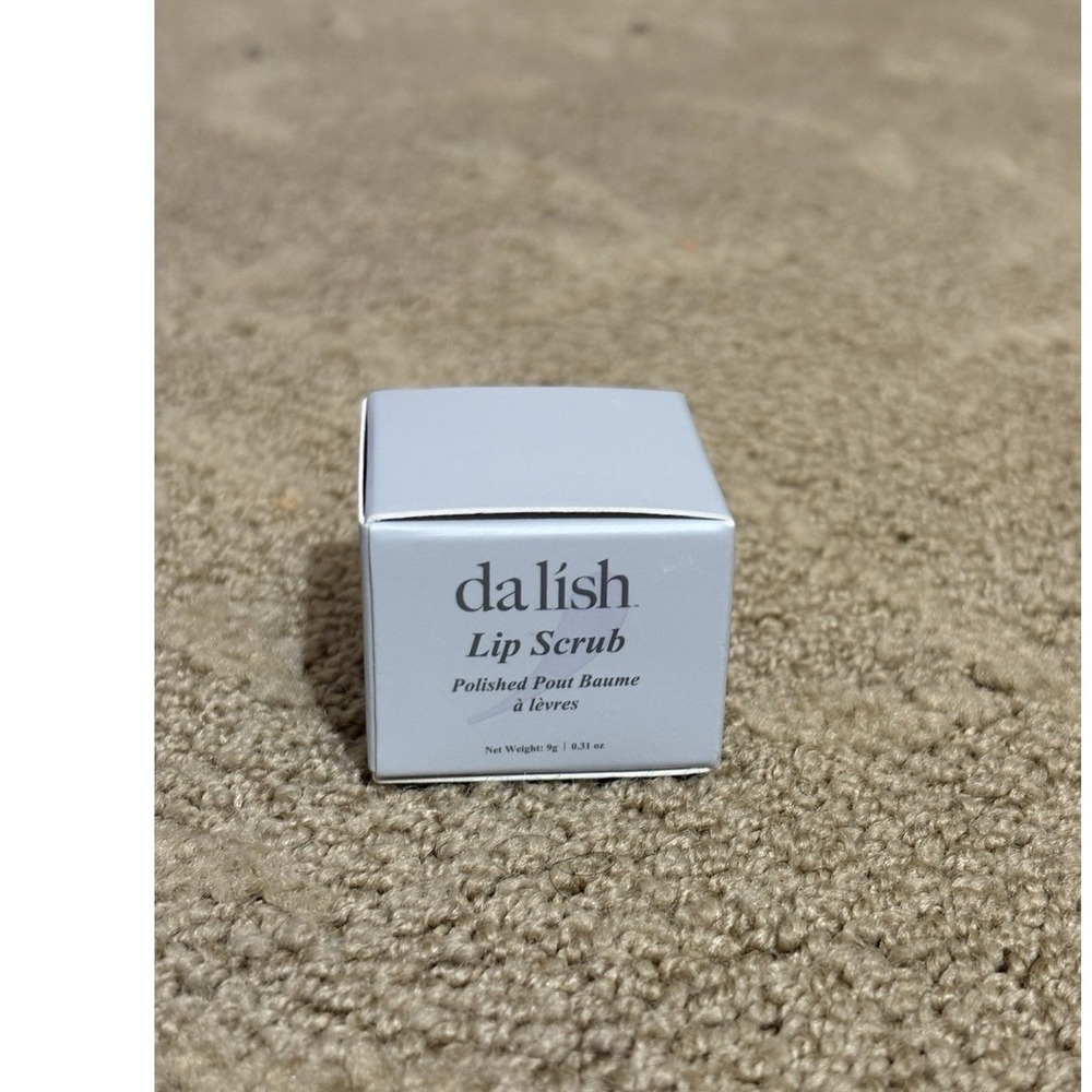 da lish Lip Scrub Polished Pout Baume a levres Vegan Cruelty Free 9g 0.31oz‎ NEW